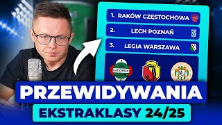 T ĆWIĄKAŁA przewiduje TABELĘ EKSTRAKLASY 2425 [upl. by Direj185]