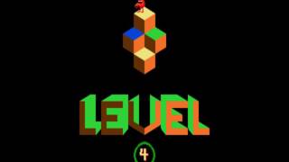 QBert gameplay  1st Qbert death at 395615 [upl. by Ecirtel211]