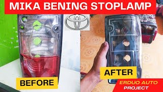 CARA MEMBUAT MIKA BENING LAMPU [upl. by Verada]