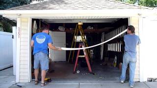 Garage Door Installation Part 3 [upl. by Naujit870]