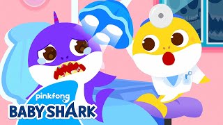 NEW Baby Shark Doctor My Teeth Hurt  Compilation  Dentist Hospital Play  Baby Shark Official [upl. by Ojybbob]