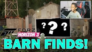 20 MINUTES OF BARN FINDS  Forza Horizon 3 Gameplay with Steering wheel [upl. by Ajed634]