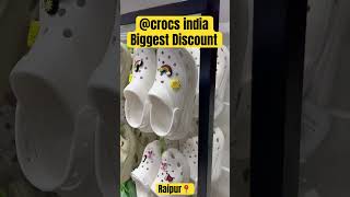 Biggest discount Crocs crocs shorts crocsoriginal raipur [upl. by Ahsac]