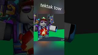 Tektak tow games roblox video [upl. by Nosrettap]