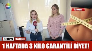 1 haftada 3 kilo garantili diyet [upl. by Valda]