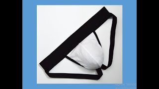 Como coser un suspensorio  how to sew a jockstrap  tutorial [upl. by Ariew]