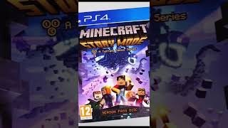 Unboxing Minecraft Story Mode 2015 PS4 Game [upl. by Magree]