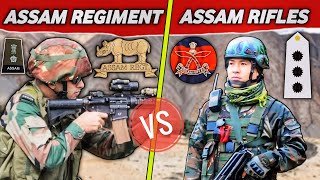 Assam Rifles vs Assam Regiment [upl. by Strade245]