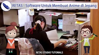 RETAS STUDIO Tutorials  Tools Shortcut Key and General Menu in Stylos [upl. by Yelhsa]