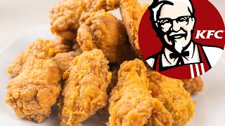 The SECRET RECIPE of KFC Chicken Wings has been revealed How to make homemade KFC hot chicken wings [upl. by Carlock]