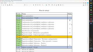 Econometría I  clase 19 de julio 2023 [upl. by Doyle704]