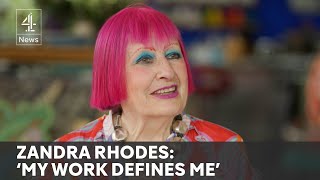 Dame Zandra Rhodes on sixty years of British style [upl. by Anelim]