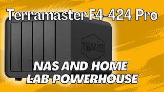 TerraMaster F4424 Pro NAS Review  A compact NAS with punch [upl. by Llewen28]