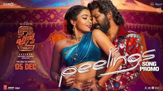 Peelings Song Pushpa 2  Allu Arjun  Peelings Pushpa 2 Song  Peelings Song Pushpa  Peelings Song [upl. by Nob]