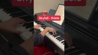 Skyfall by Adele  Piano Cover adele piano pianocover adele [upl. by Nizam]