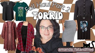 Torrid Size 6 Fall 2024 Haul Part 2  SSBBW Try On  AmandaFatandFree [upl. by Hourigan]