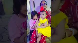 Ruhi playing with Avion Thammiyoutubeshorts love ytshorts [upl. by Eresed]