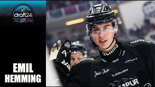 2024 NHL Draft  Emil Hemming  2324 Highlights [upl. by Geaghan]