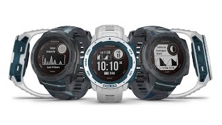 Garmin Instinct Solar Surf  The Smartwatch Made for Surfers [upl. by Natsirk]