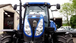 New Holland T7200 Autocommand 50KPH [upl. by Frayne185]