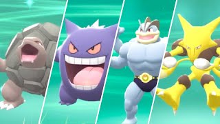 HOW TO Evolve Haunter Kadabra Machoke amp Graveler in Pokemon Brilliant Diamond and Shining Pearl [upl. by Farant]