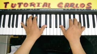 Mi Entorno Jesus Adrian Romero Piano Tutorial Carlos [upl. by Banna101]