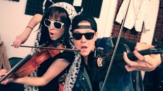 Thrift Shop  Lindsey Stirling amp Tyler Ward Macklemore amp Ryan Lewis Cover [upl. by Yarvis235]