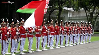 Belarus National Anthem  Credential Ceremony on Indonesia [upl. by Yoj875]