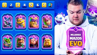 EL MEJOR MAZO PARA CADA EVOLUCIÓN EN CLASH ROYALE😱 [upl. by Retloc]