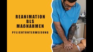 Reanimation BLS Maßnahmen [upl. by Osnofla150]