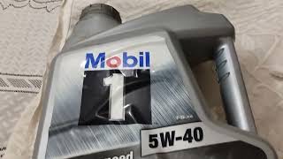 Mobil1 Engine oil Review मोबिल 1 oil रीव्यू 5w40  Fully synthetic engine oil [upl. by Pepe676]