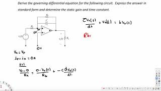 First Order Circuits 4  Circuit Analysis [upl. by Ddal]