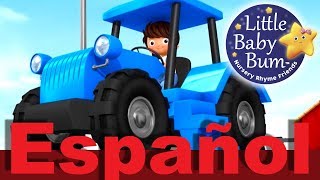 La canción del tractor  Canciones infantiles  LittleBabyBum [upl. by Bandur]