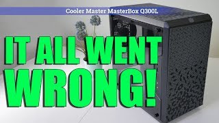 Ryzen 2200g Build VLOG With Masterbox Q300L It All Went Wrong [upl. by Kress]