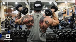 Chest amp Shoulders Workout  Day 51  Kris Gethins 8Week Hardcore Training Program [upl. by Roxine]