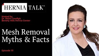 111 HerniaTalk LIVE QampA Mesh Removal Myths amp Facts [upl. by Arev]