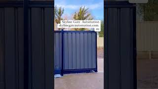 Colorbond Electric Sliding Gate with Automatic Gate Opener [upl. by Weingartner]