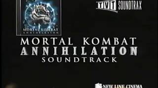 Mortal Kombat Annihilation Motion Picture Soundtrack Release Ad 1998 [upl. by Domenic29]