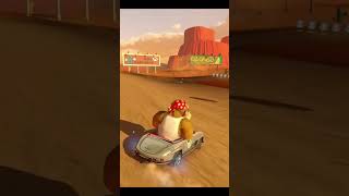 Mario Kart 8 Deluxe Kalimari Desert Close Call mario mariokart [upl. by Nodanrb]