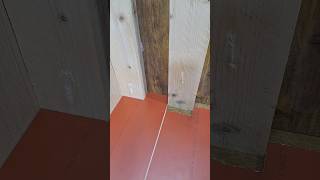 Laminate Flooring Cut amp Fit Perfectly howto diy tips tricks shorts youtubeshorts ideas [upl. by Nyvets]