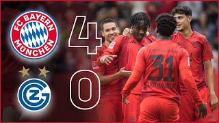 FC BAYERN 40 GRASSHOPPER CLUB ZÜRICH  ALL GOALS [upl. by Esiuole]