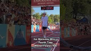 Jim Walmsley Wins a Fourth Time Western states 100 trailrunning running ultrarunning [upl. by Vaules]