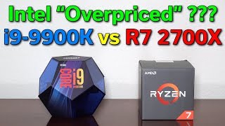 Intel isnt as quotoverpricedquot as you think i99900K vs Ryzen 7 2700X — Detailed Comparison [upl. by Ayrad]