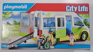 Playmobil 71329 quotSchulbusquot Inklusion inklusive [upl. by Arimay]