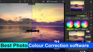 Best free photo editing application for colour correction  inpixio photo studio 2021 full tutorial [upl. by Dael]