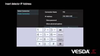 iVESDA How to Create iVESDA Connection [upl. by Maury660]