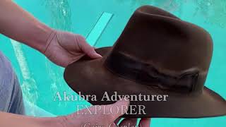 Raiders of the Lost Ark Hat  Akubra Adventurer Explorer  Indiana Jones Style Fedora Cairo [upl. by Nuzzi]