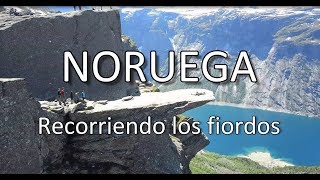 Los fantásticos paisajes de los fiordos de Noruega [upl. by Llenrrad697]