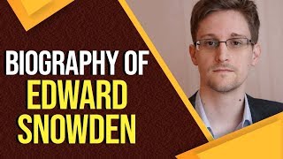 Biography of Edward Snowden American whistle blower amp former Central Intelligence Agency employee [upl. by Rolyt36]