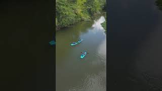 Kayaking at marianne river travel trinidad Kaykas kayaking river [upl. by Augy263]